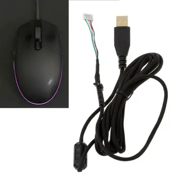 

Umbrella Rope Mouse Cables Soft Durable Line for logitech G102 G PRO Wired Mouse