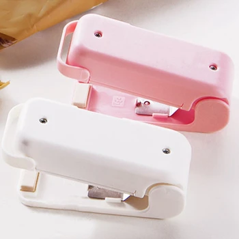 

2Pcs Household Portable Mini Heat Sealing Machine Impulse Sealer Seal Packing