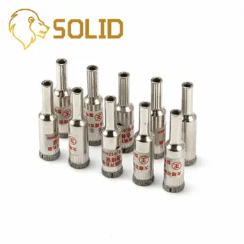 

6-12mm Diamond Coated Drill Bit Tile Marble Glass Ceramic Hole Saw Drilling Bits for Power Tools 10Pcs/Set