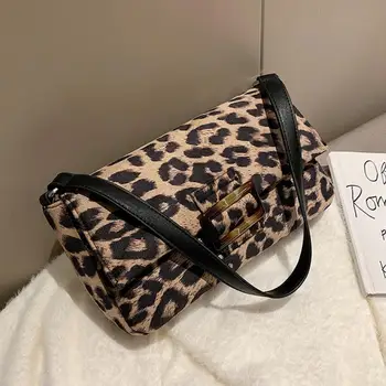 

Luxury Brand Lady Tote bag 2019 Fashion New High Quality PU Leather Women's Designer Handbag Sexy Leopard Shoulder Bags