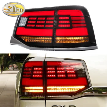 

Rear Running Light + Brake + Reverse + Dynamic Turn Signal Car LED Tail Light Taillight For Toyota Land Cruiser 200 2016 - 2020