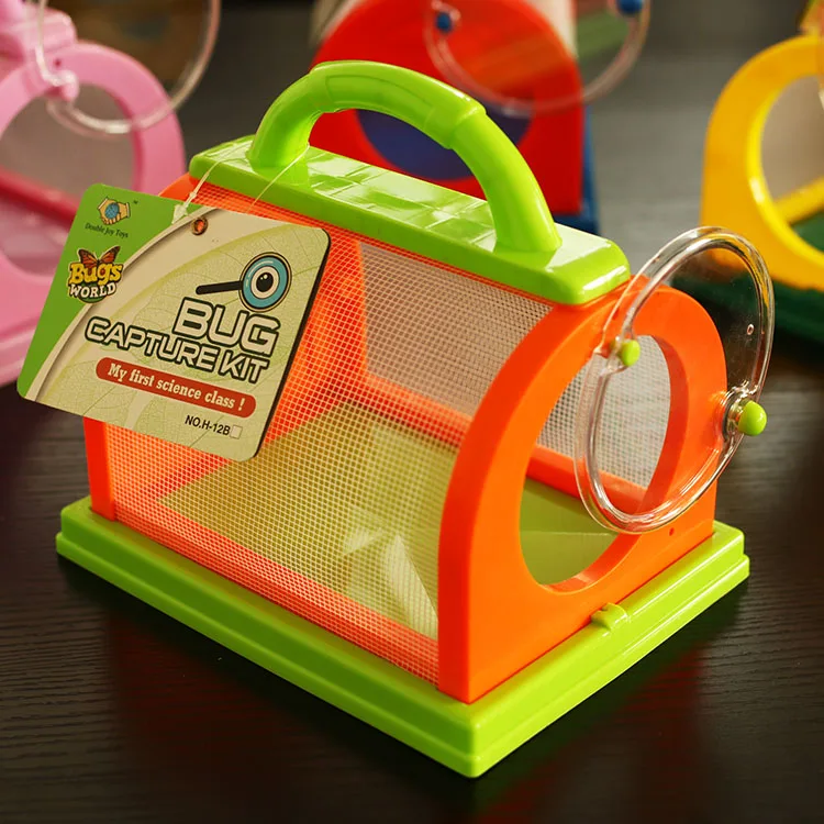 Children's insect cage catching butterfly cage grasshopper cricket small pet cage silkworm baby firefly insect breeding box
