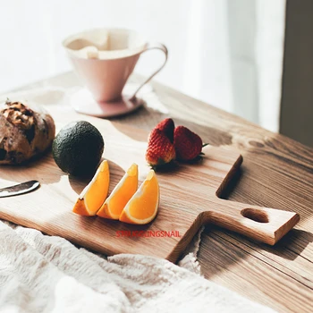 

Wooden Cutting Board Cooking Chopping Block 4 Sizes Bread Board Wood Sushi Pastry Cheese Cake Serving Tray Wood Kitchen Utensils
