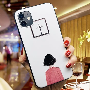 

DIY 3D Effect Embossed Pattern Phone Case For iPhone 11 Pro X XR XS MAX 6 6s 7 8 Plus TPU Soft Matter Protection Back Cover Case