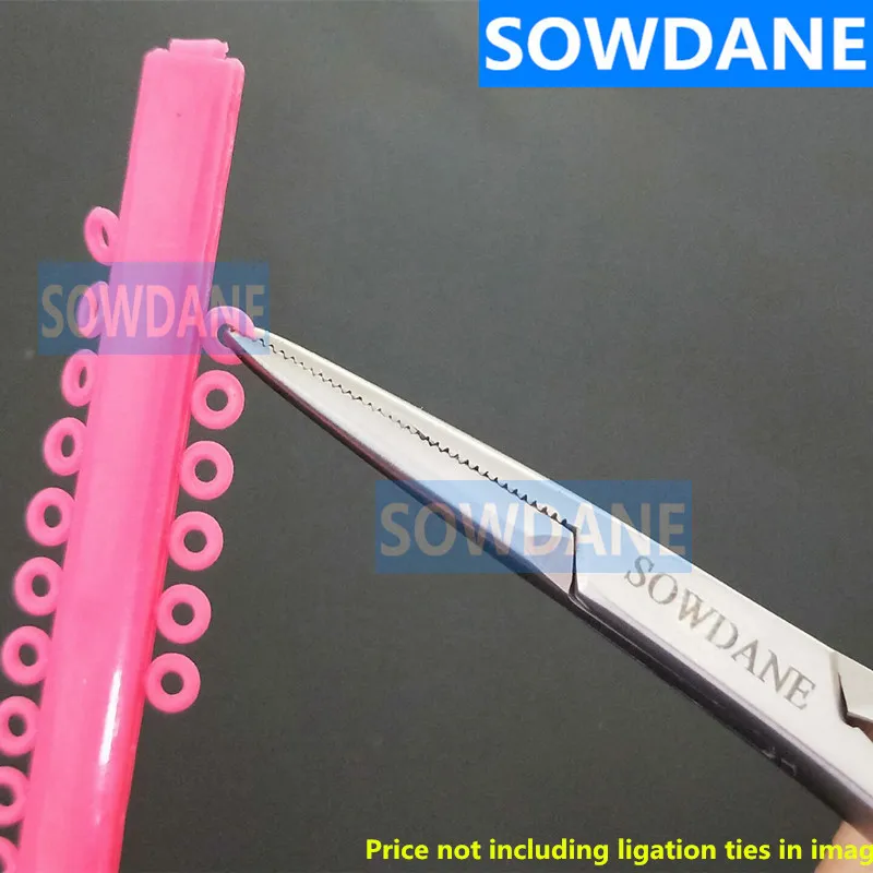 Koop Orale Dental Orthodontische Mathieu Elastische Plaatsing Ligatie Ring Ligature Tie Houder 14cm Extra Fijne Snavel Tandheelkundige Laboratorium Tool