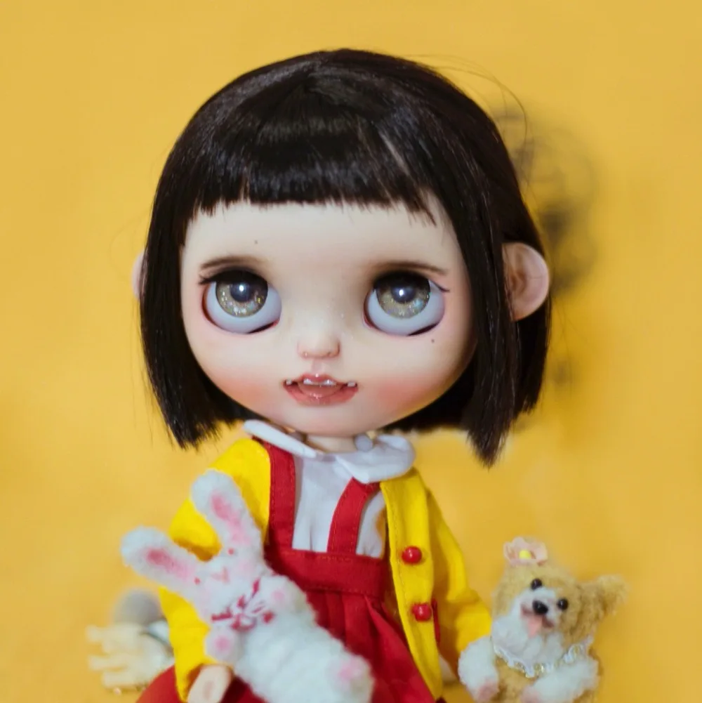 Blyth Doll ледяные игрушки, 19 шарниров, высокое качество, китайская Кукла, BJD, шаровая шарнирная кукла, милый живой стиль, короткая кукла с макияжем