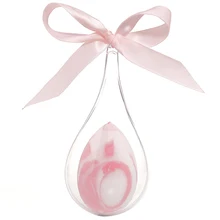 Антибактериальная многоцветная коробка для капель воды с флокированием маленький Гладкий основа для макияжа Губка косметическая пуховка влажная сухая женская мягкая