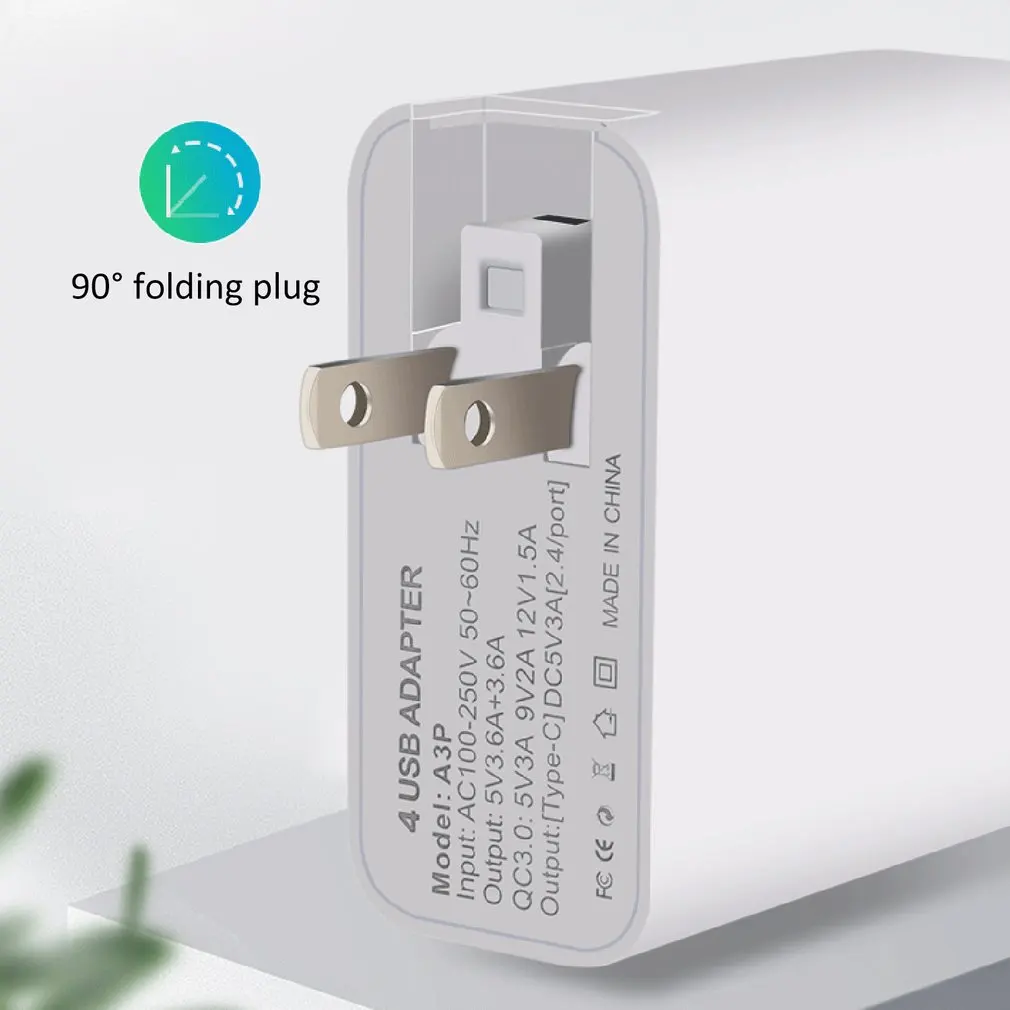 Многофункциональное быстрое зарядное устройство USB зарядка несколько 4 USB зарядная станция для телефона универсальное usb-хаб умное зарядное устройство
