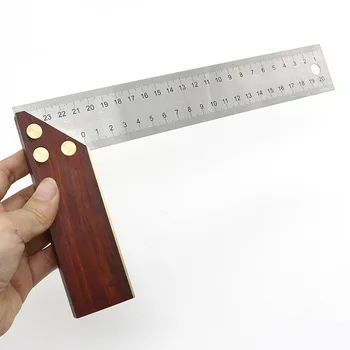 

Wear-resistant Angle Ruler Carpentry Workshop Tools L-type Woodworking 250mm
