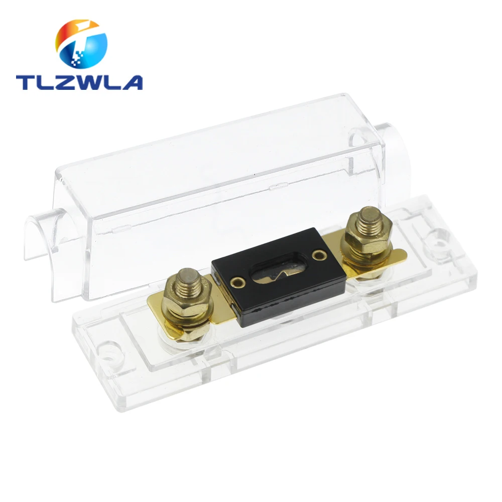 Fuse Holder 2PCS ANL 60 80 100 120 275 300 400 450A 500 AMP ANS Bolt-on Automotive Holders Fusible Link