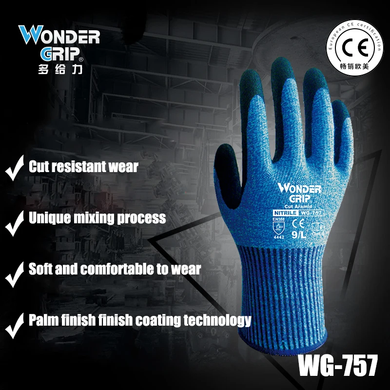 

High Quality Cut Resistant Level Safety 5 Anti-Cut Work Gloves Metal Cut-proof Gloves Meat Cutting Protective Gloves Work Gloves