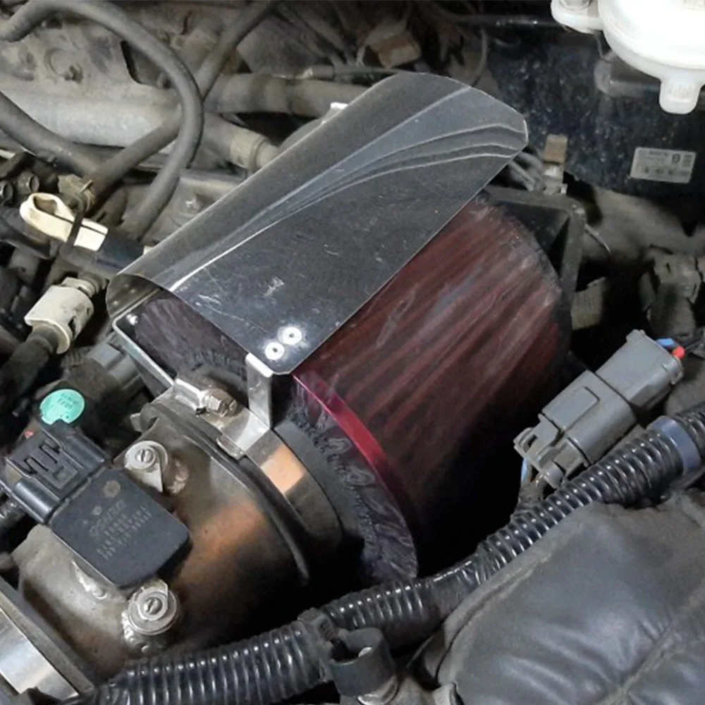 Car Air Intake Filter Protective Cover Oilproof Dustproof For Cylindrical High Flow Air Intake Filter Universal RS-OFI048-Long air filters,car filter