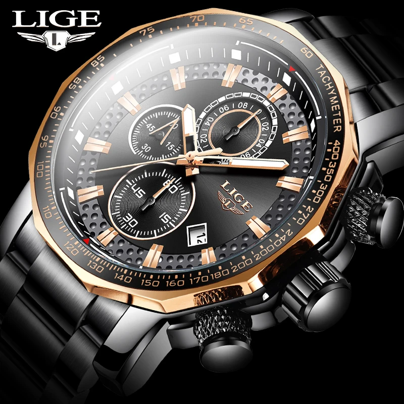 Fashion Heren Horloges Luik Luxe Rvs Waterdicht Quartz Horloge Mannen Top  Brand Business Chronograaf Relogio Masculino|Quartz Watches| - AliExpress