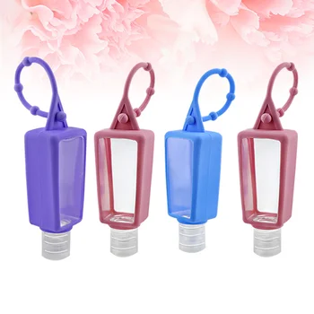 

4pcs Wash-free Hand Sanitizer Bottle Refillable Bottle Practical Storage Container Sub Packaging Bottles for Daily Use with 4pcs