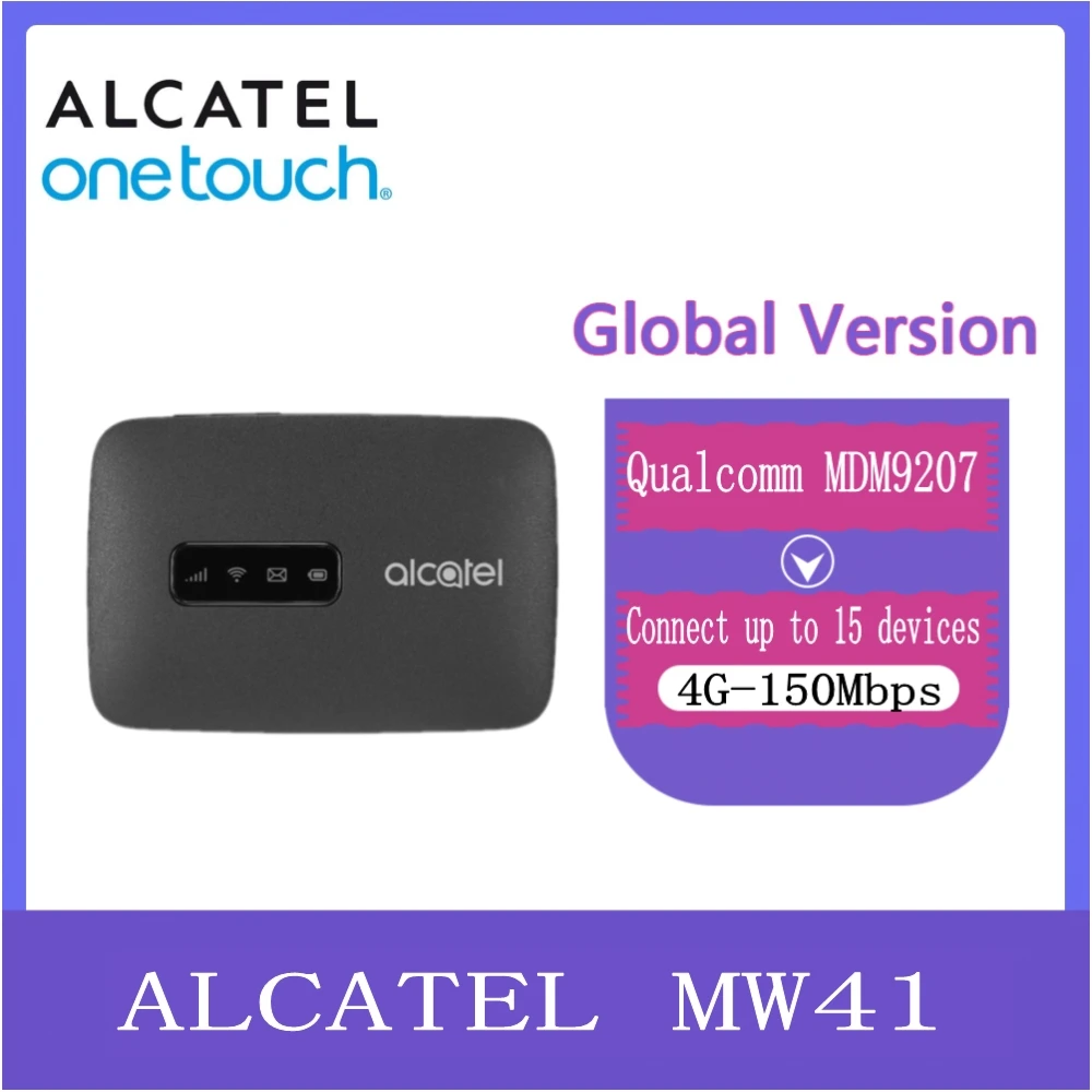 

Wi-Fi-роутер Alcatel MW41 MW41CL, 28/40 Мбит/с