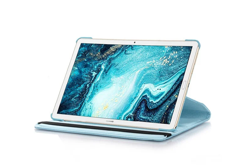 Чехол для huawei Mediapad M6 10,8 Крышка для huawei M6 10,"(PRO) смарт-чехол 360 Вращающийся принципиально планшетный ПК защитный чехол с подставкой+ Защитная пленка на экран+ подставка для ручек