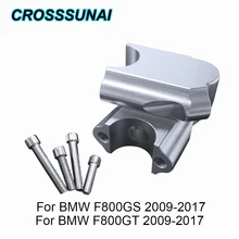 Для BMW F800GS F800GT F800 GS GT2009- мотоциклетная рукоятка зажим поднятый удлиненный руль Riser крепления Мото Аксессуары