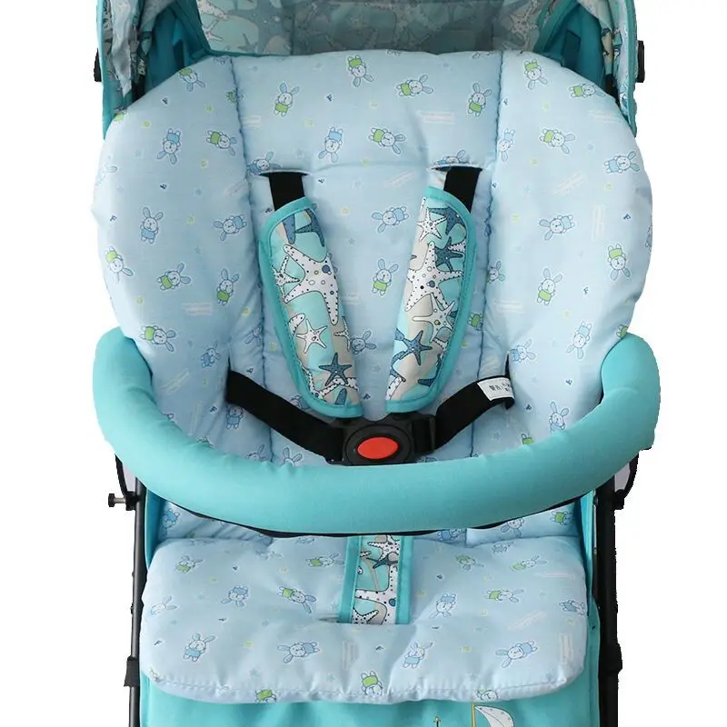 

Baby Stroller Pad Cotton Soft Seat Cushion Infant Cart Mattress Mat Kids Carriage Pram Liner Child Trolley Accessories
