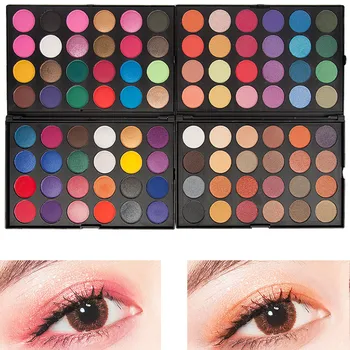 

48 Colors Shades Eyeshadow Palette Diamond Highlighter Shimmer Matte Eyeshadow Pallete Smoky Pigmnet Eye Shadow Makeup Set