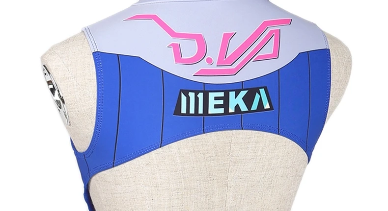 Игра Overwatch Dva косплей костюм сексуальный OW D. VA Косплей Костюм Dva помилование Косплей спандекс купальник в стиле аниме цельный купальник