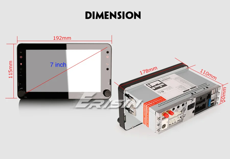 Top 7" Android 9.0 OS Car Multimedia Navigation GPS Radio for Alfa Romeo Spider/Brera 2006+ & Alfa Romeo 159/159 Sportwagon 2005+ 21