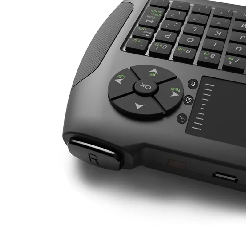 IPazzPort i8 2,4 ГГц Мини Беспроводная клавиатура Air mouse пульт дистанционного управления тачпадом