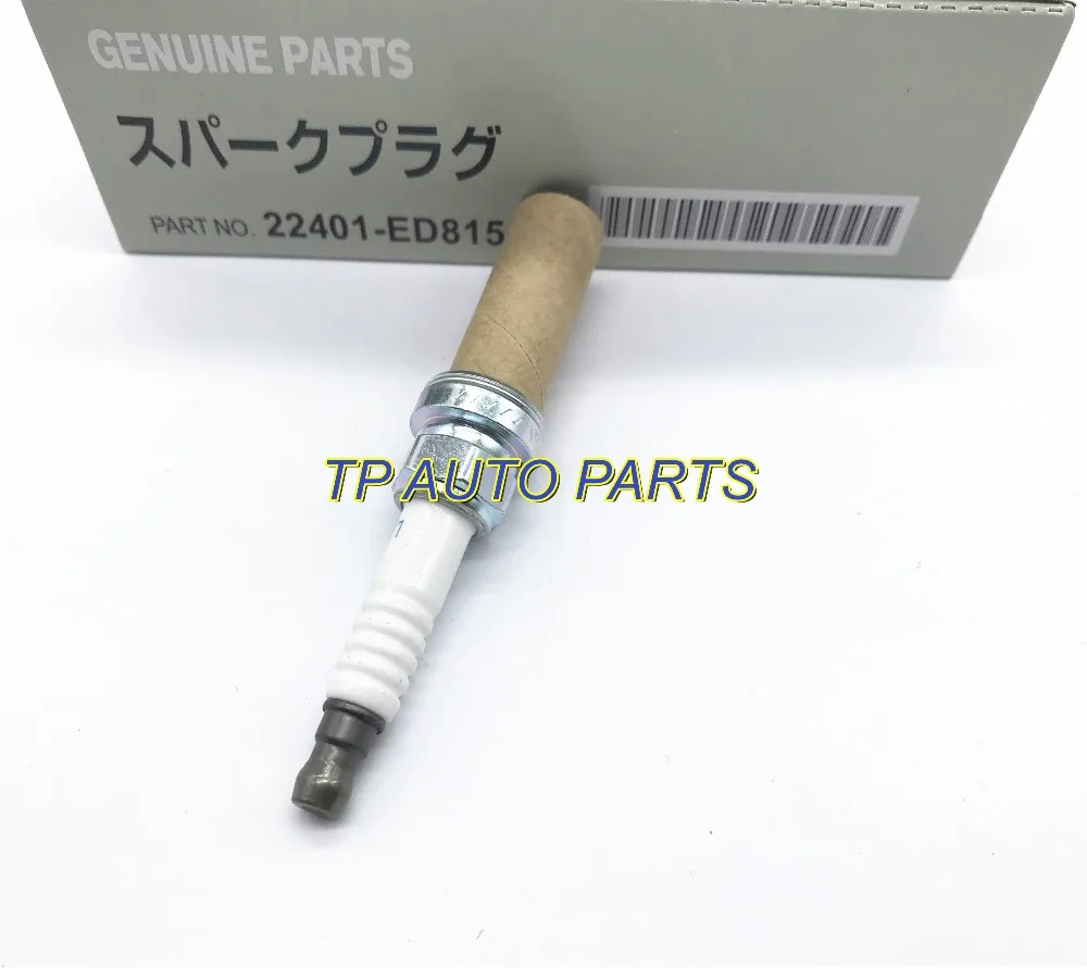 Spark Plug 4 PCS Iridium Spark Plug For Nissan Micra March Note Tiida X-Trail Cube LZKAR6AP-11 22401-ED815