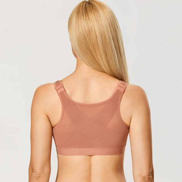 Buy LeonisaFront Closure Posture Corrector Full Coverage Bra