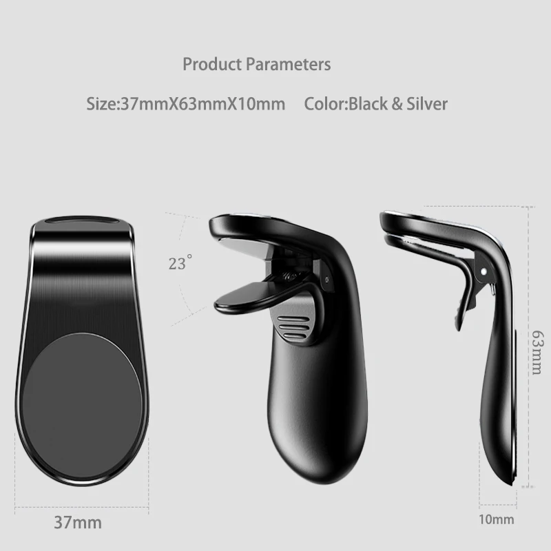 Магнитный держатель для телефона Xiaomi Pocophone F1 huawei, Автомобильный gps Держатель на вентиляционное отверстие, Магнитная подставка для сотового телефона, держатель для iPhone 7 samsung