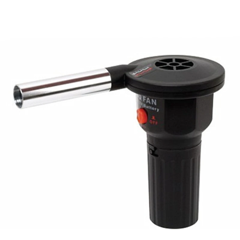 Portable Handheld Battery Powered BBQ Fan Air Blower for Outdoor