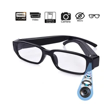 Glasses Camera HD 1080p Video Recorder Portable Wearable Mini Camera Video Record Camcorder Action Cam for Meeting Hiking Class