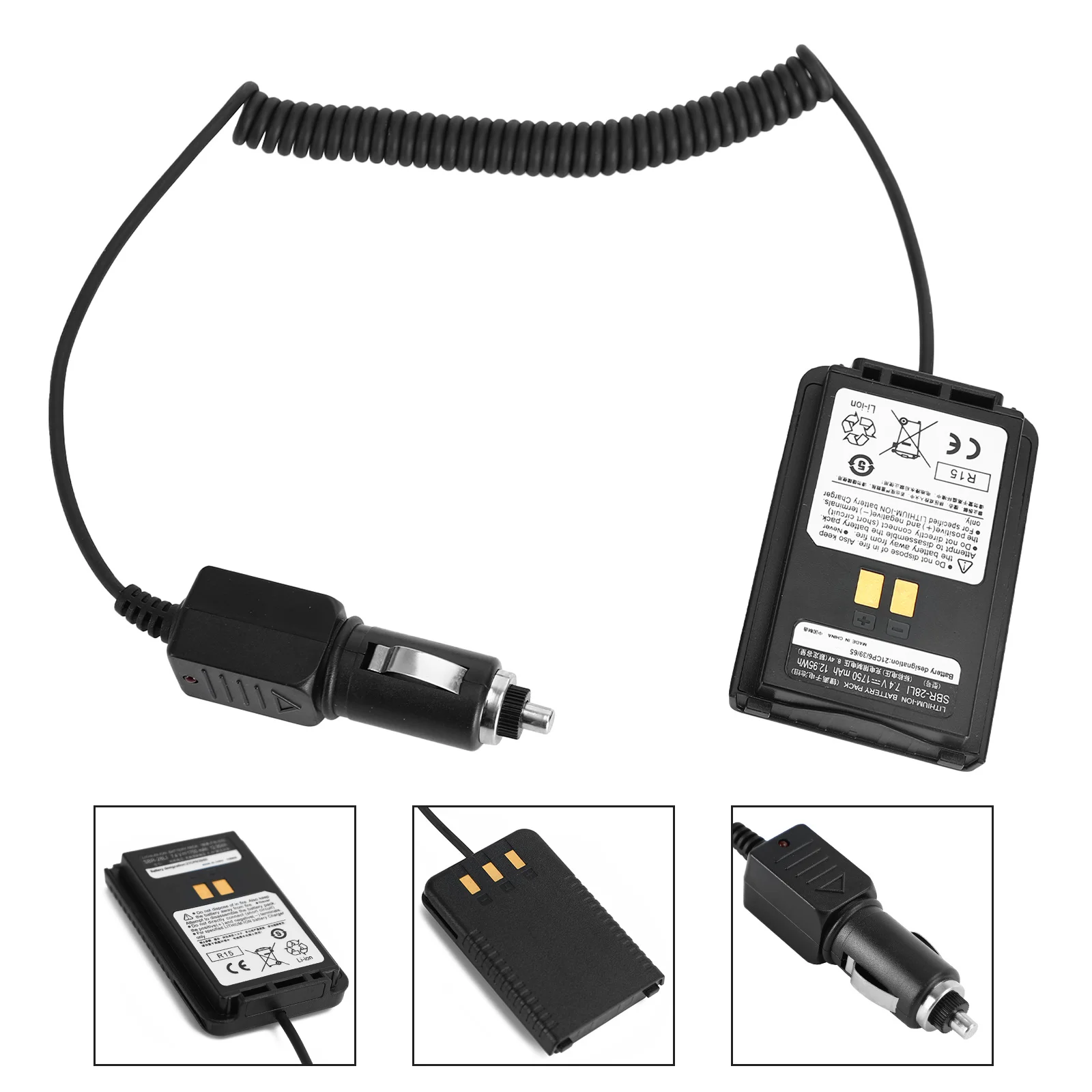 Adattatore Per Eliminatore Di Batterie Per Caricabatterie Per Auto Artudatech Per Yaesu Ft4X Ft4Xr Ft-4Xr Radio Talkie Accessori