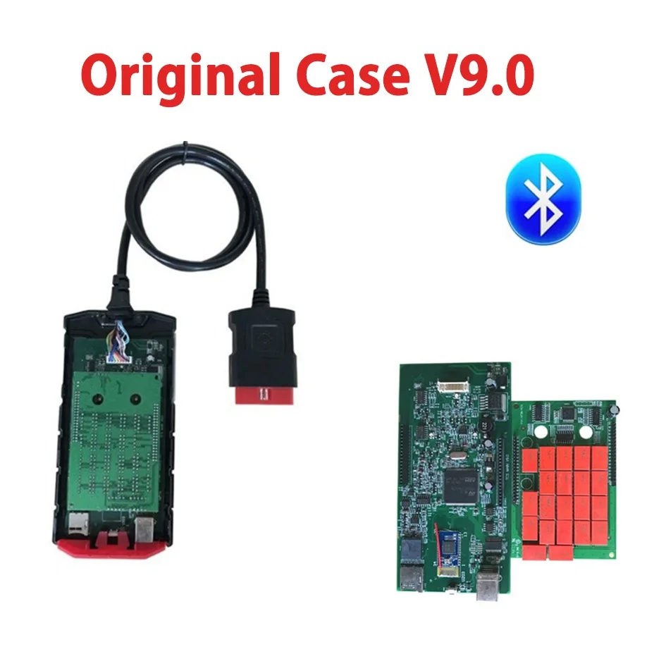 2 шт./лот+ DHL! С Bluetooth vd ds150e c-d-p vci obd2 диагностический инструмент для delphis автомобилей и грузовиков obd сканер