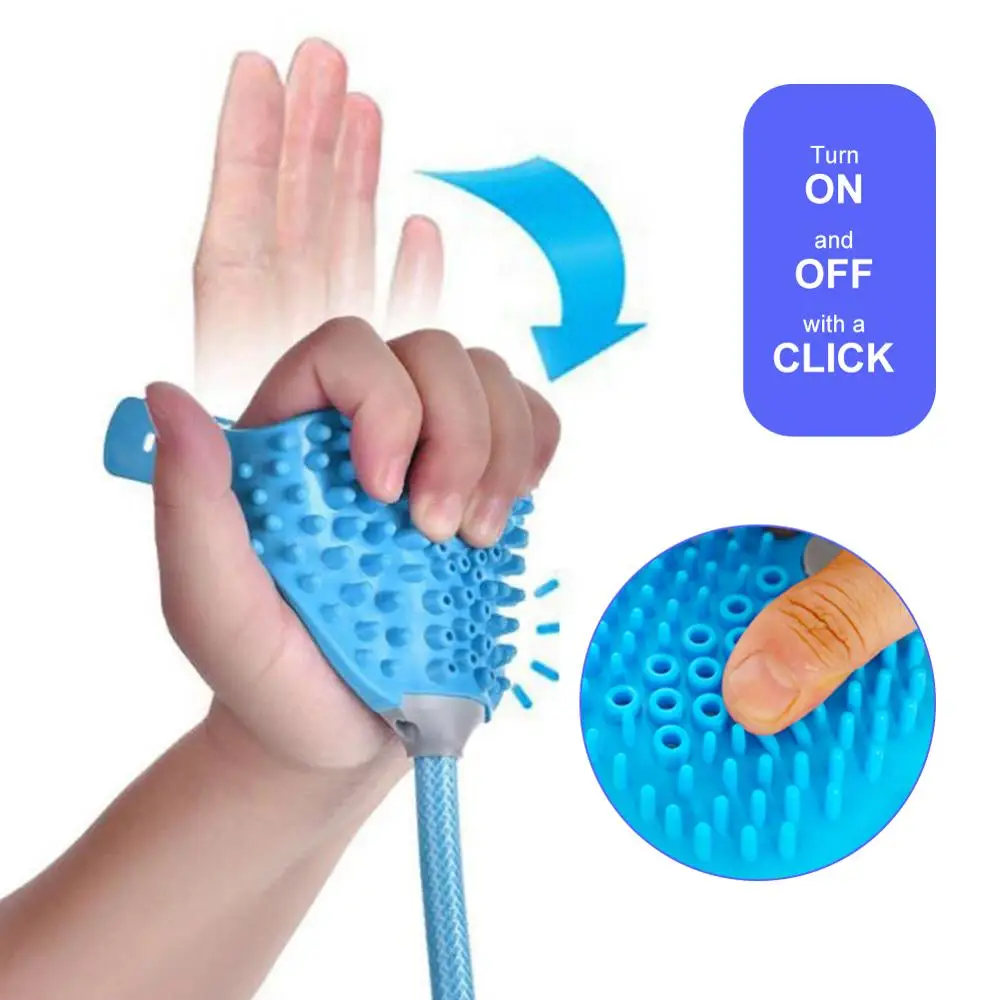 

Pet Bathing Tool Pet Shower Spray and Brush in One Multifunctional Bathing Device for Pet Dog and Cat
