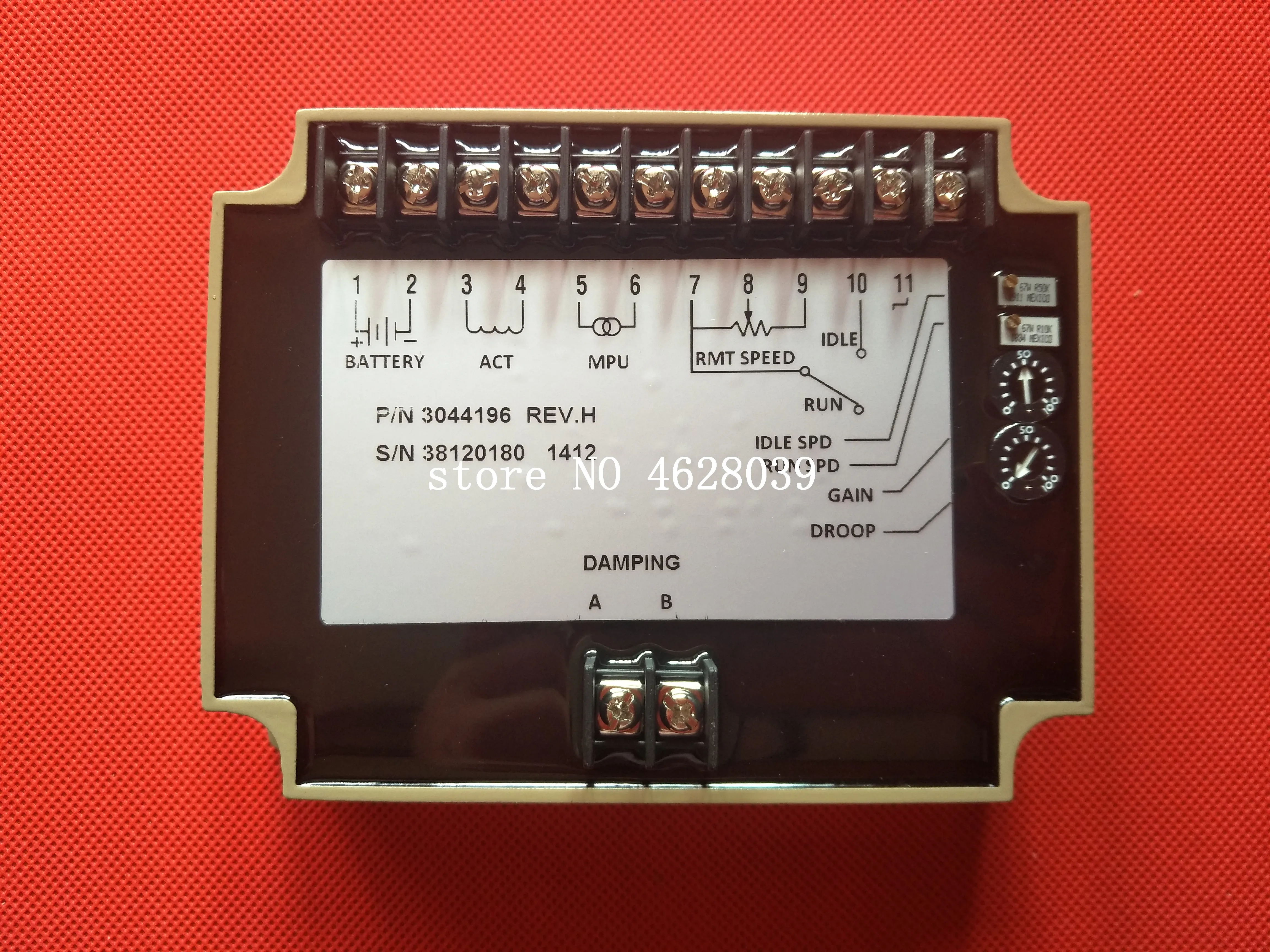 

3044196 Electronic Engine Speed Controller governor for generator