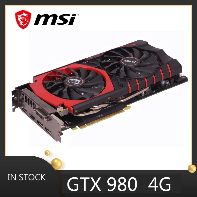 人気の春夏 NVIDIA MSI GeForce GTX 980 GAMING 4G 動作品 econet.bi