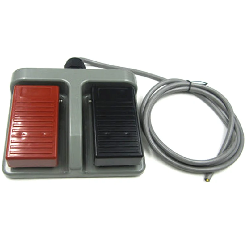 Мгновенный Пластик ножной выключатель бесконечный Двойной Педали двухсторонняя Dual-Применение и сушить в стиральной машине переключатель