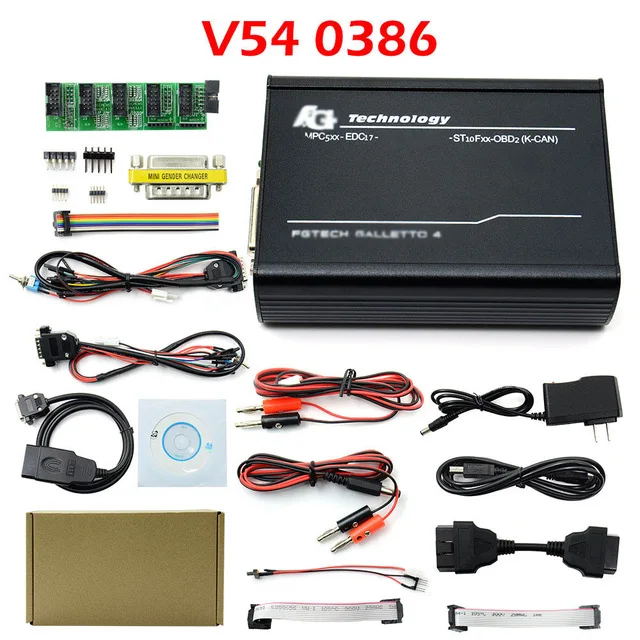 U 0475 FGTech V54 Galletto 4 Full Chip Support BDM Full Function Fg Tech V54 Auto ECU Chip Tuning - Color: 0386