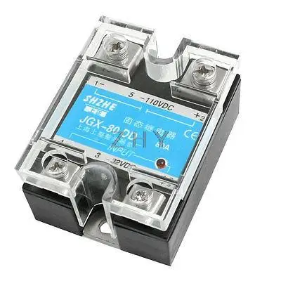 

JGX-80DD Single Phase Solid State Module Relay DC 3-32V to DC 5-110V