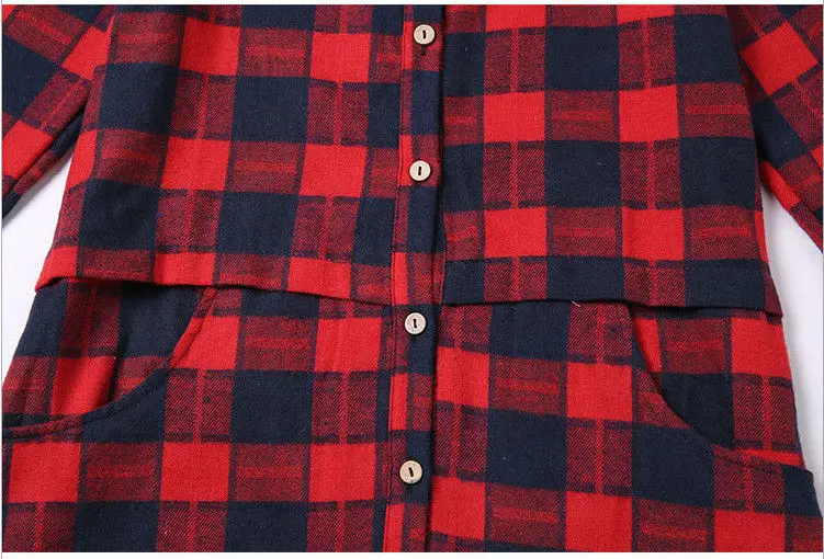 Большие размеры, M-XXXL, хлопок, в клетку, весна-осень, стильные, модные, средний стиль, Женские топы с длинным рукавом, женские рубашки, AU0052