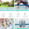 Inflatable Air Mat Tumble Gymnastics Track Fitness Airtrack Gymnastics Mat Yoga Tumbling Mat for Cheerleading Free Pump 5