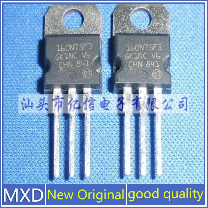 

5 шт./лот новая Оригинальная импортная полевая МОП-трубка 160N75F3 STP160N75F3 хорошего качества