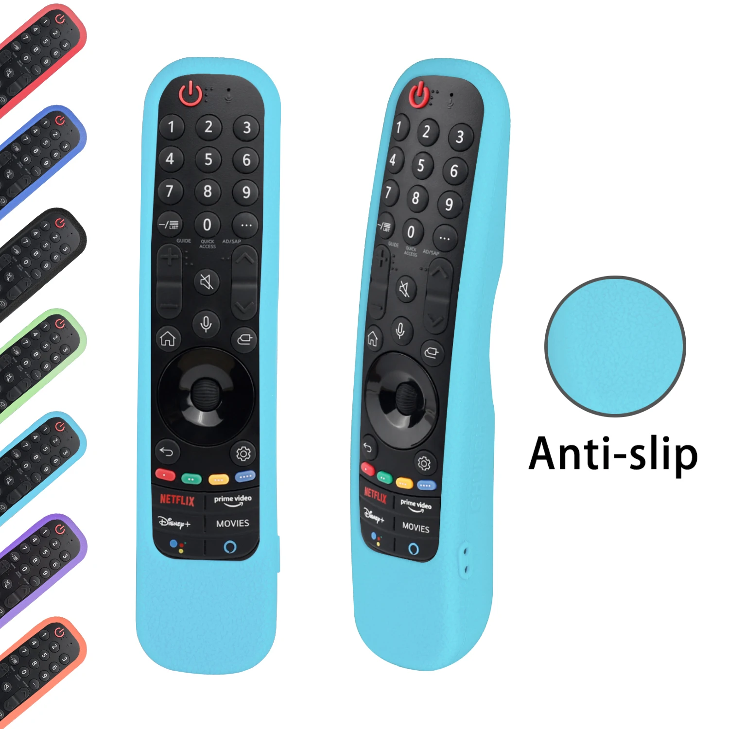 Funda protectora de para mando a distancia, para LG Smart TV MR21, AN MR21GC, para LG OLED TV Magic, MR21GA|controles remotos| - AliExpress