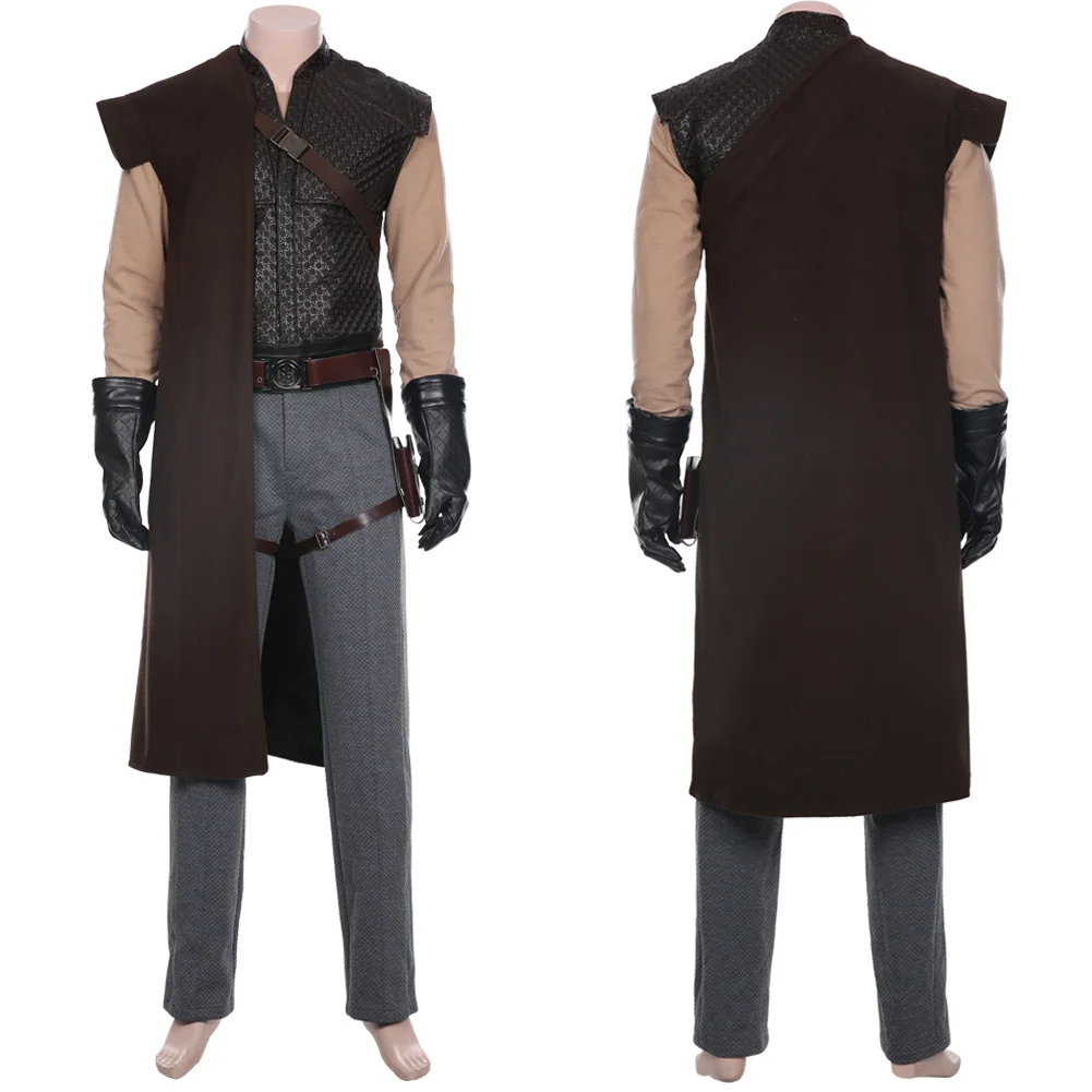 

The Mandalorian Greef Carga Cosplay Costume Halloween Carnival Male Men Uniform Suit Custom Made