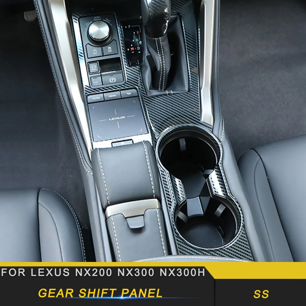 

For LEXUS NX200 NX300 NX300h Car Styling Center Console Gear Shift Panel Cover Trim Frame Sticker Interior Accessories