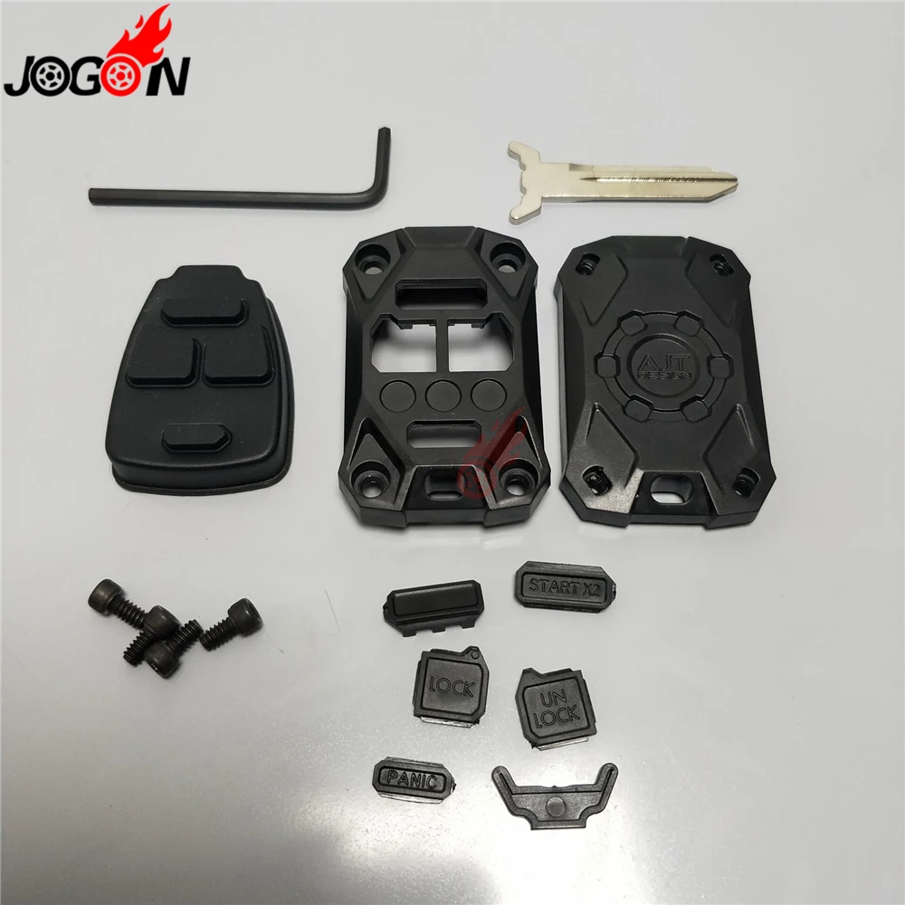 Красный, синий, черный для Jeep Wrangler JL Автомобильный Дистанционный корпус умного ключа защитные крышки крышка Замена аксессуары комплект