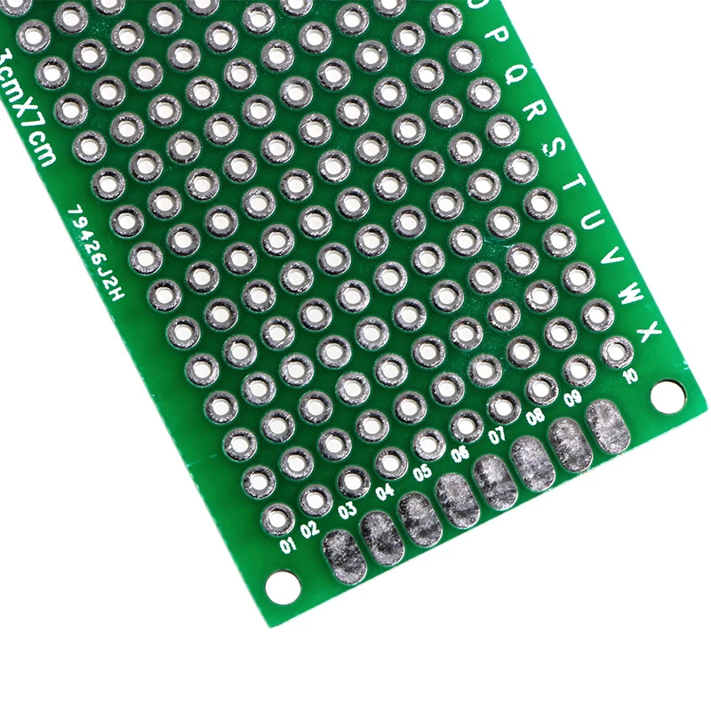 5 шт. 1,6 мм двухсторонний Прототип PCB Универсальный DIY печатная плата 3x7 см Прямая поставка поддержка