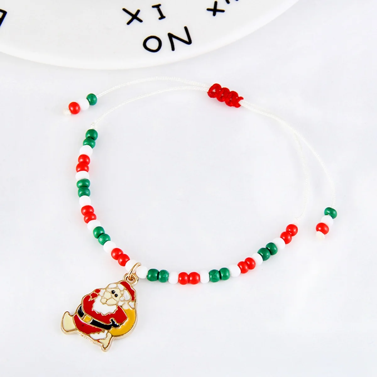 Huiran, Рождественский браслет Санта-Клауса, рождественские украшения для дома, рождественский подарок, детские серьги, счастливый год