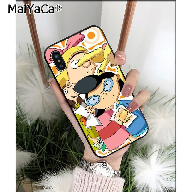 Мягкий чехол для телефона MaiYaCa Hey Arnold из ТПУ высокого качества для Apple iPhone 8 7 6 6S Plus X XS MAX 5 5S SE XR 11 11pro max