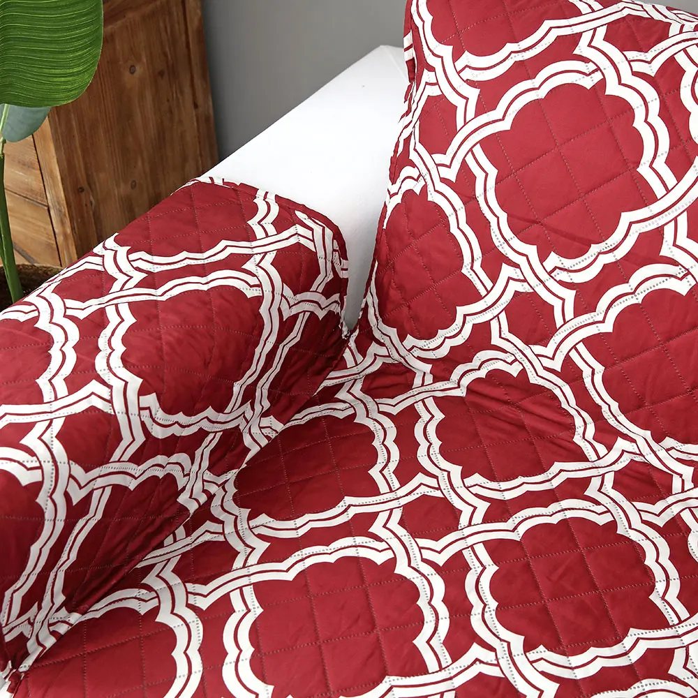 Printing Cover Furniture Protector Reversible Removable Armrest Slipcovers Sofa Cushion For Living Room Sofa Couch